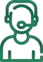 Operator Creative Icon Design vector