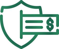 Safe Payment Creative Icon Design vector