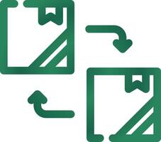 Replacement Creative Icon Design vector