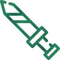 Sword Creative Icon Design vector