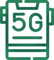 5G Creative Icon Design vector