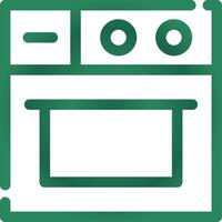 diseño de icono creativo de horno vector