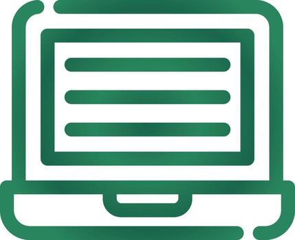Line Gradient Circle vector