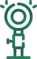 Light Creative Icon Design vector