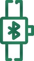 Bluetooth Creative Icon Design vector