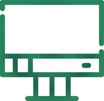 Television Creative Icon Design vector