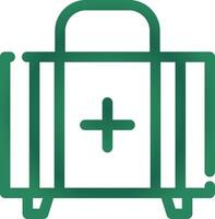 First Aid Kit Creative Icon Design vector