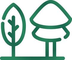 Trees Creative Icon Design vector