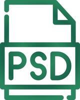 diseño de icono creativo de archivo psd vector