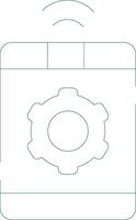 Smart Setting Creative Icon Design vector