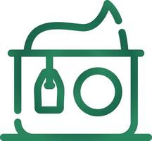 Cream Creative Icon Design vector