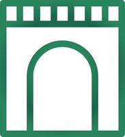 Tunnel Creative Icon Design vector