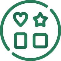 Shape Toy Creative Icon Design vector