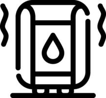 Humidifier Creative Icon Design vector