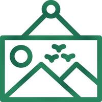 Photo Frame Creative Icon Design vector