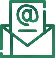 Email Marketing Creative Icon Design vector