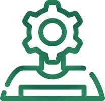 Technical Support Creative Icon Design vector