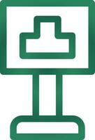 Intersection Creative Icon Design vector