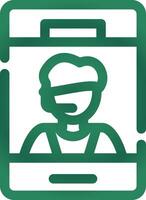 Smartphone Creative Icon Design vector