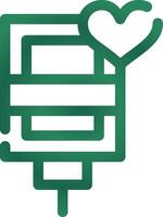 Transfusion Creative Icon Design vector