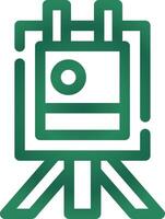 Canvas Creative Icon Design vector