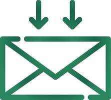 Email Creative Icon Design vector