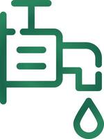 Faucet Creative Icon Design vector