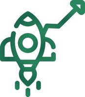 Growth Hacking Creative Icon Design vector