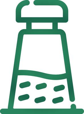 Salt And Pepper Creative Icon Design