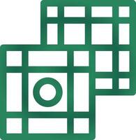 Line Gradient Circle vector