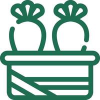 Groceries Delivery Creative Icon Design vector