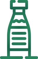 Milk Botel Creative Icon Design vector