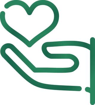 Line Gradient Circle vector