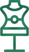 Mannequin Creative Icon Design vector