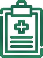 Health Report Creative Icon Design vector