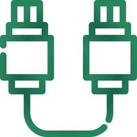 Usb Connection Creative Icon Design vector