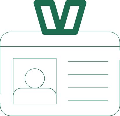 License Creative Icon Design