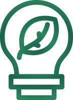 Green Energy Creative Icon Design vector