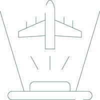 Ar Flight Training Creative Icon Design vector
