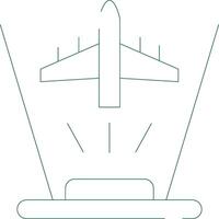 Ar Flight Training Creative Icon Design vector