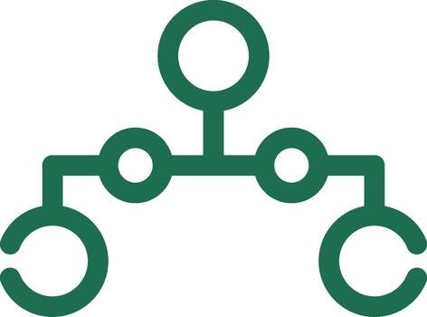 Circle Picture Hierarchy Creative Icon Design vector