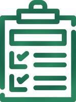 Checklist Creative Icon Design vector