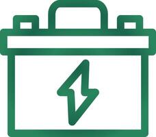 Battery Creative Icon Design vector