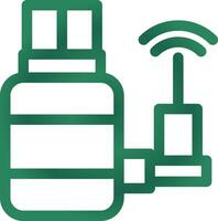 Internet USB Creative Icon Design vector