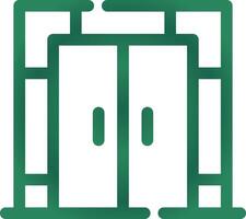Door Creative Icon Design vector