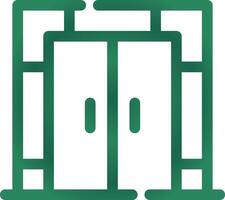 Door Creative Icon Design vector