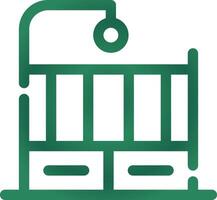 Crib Creative Icon Design vector