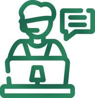 Technical Support Creative Icon Design vector