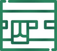 Kaaba Creative Icon Design vector