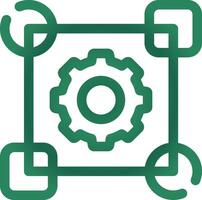 Pattern System Creative Icon Design vector
